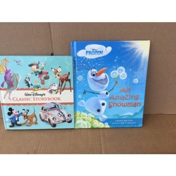 Walt Disney's Classic Storybook Collection Special Edition & An Amazing Snowman - Picture 1 of 5